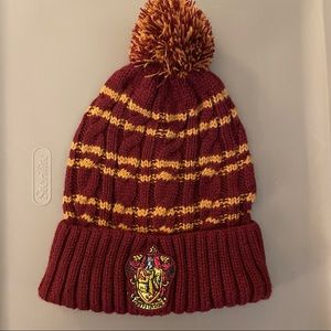 Harry Potter Gryffindor Knitted Hat NWOT